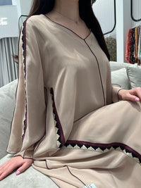 تطريز آلي من الشيفون