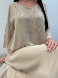 2 Pc Chiffon Handmade Embroidery