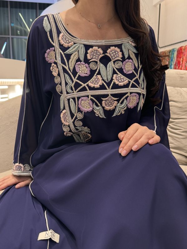 Chiffon Machine Embroidery