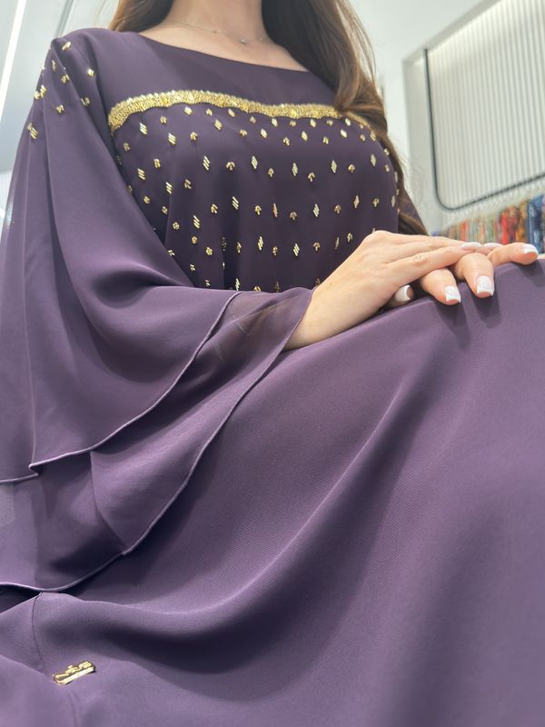 Double Chiffon Handmade Embroidery