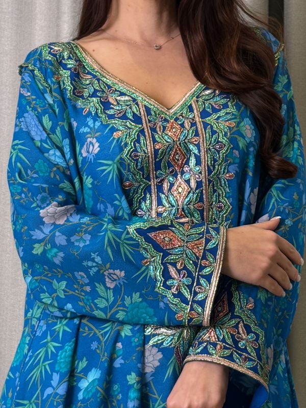 Pure silk linen Embroidery
