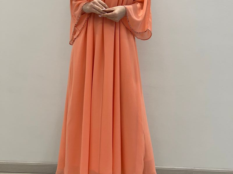 2 Pc Chiffon Handmade Embroidery