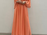 2 Pc Chiffon Handmade Embroidery