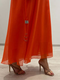 2 Pc Chiffon Handmade Embroidery