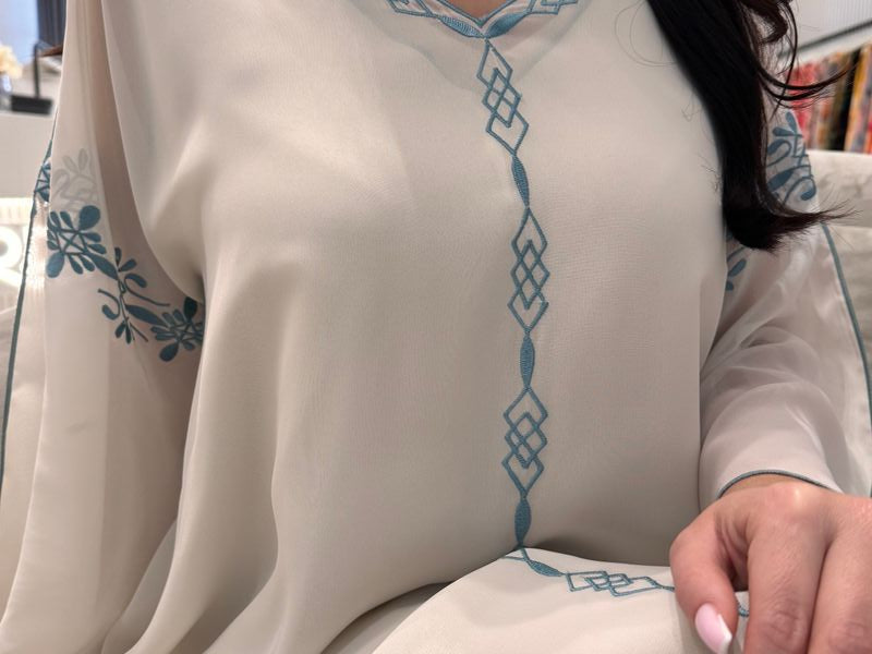 Chiffon Machine Embroidery