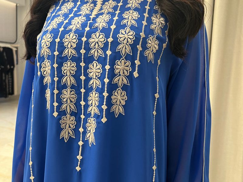 Chiffon Machine Embroidery