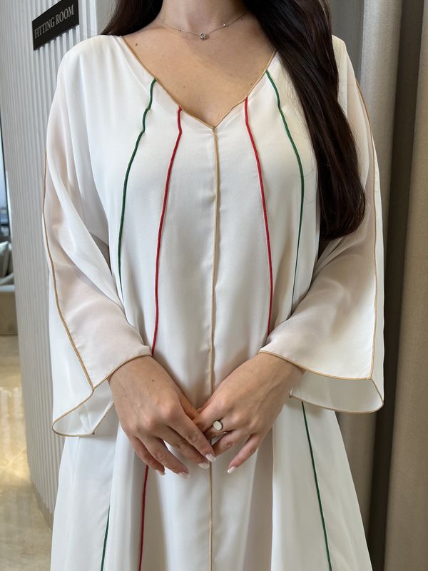 2 pc Chiffon Dress