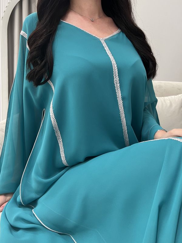 Chiffon Machine Embroidery