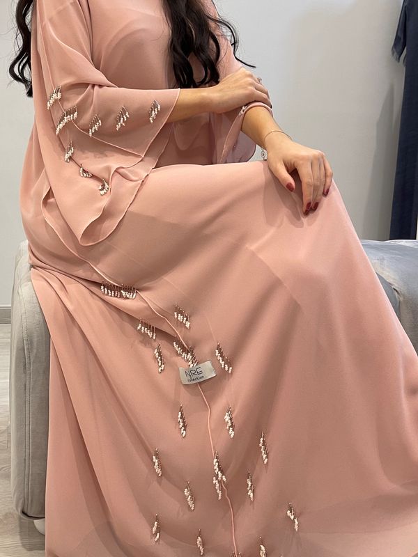 2 Pc Chiffon Handmade Embroidery
