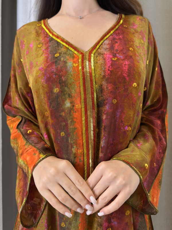 Pure Crepe Jacquard Zari