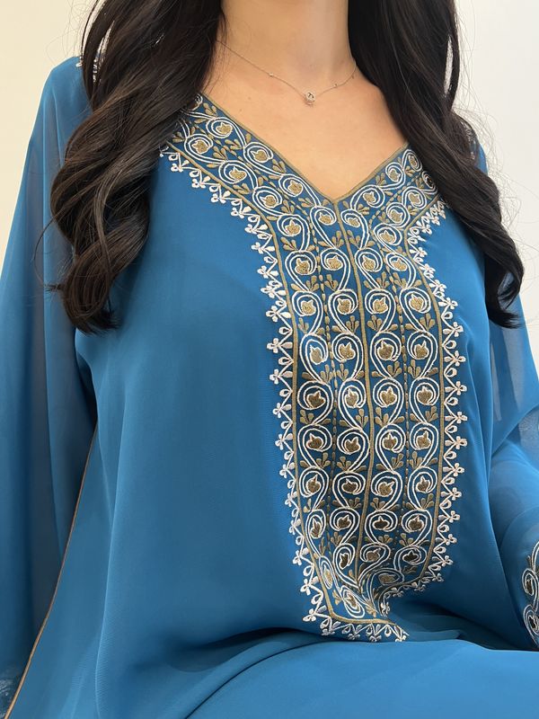 Chiffon Machine Embroidery