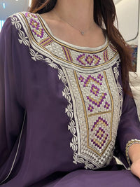 Chiffon Machine Embroidery