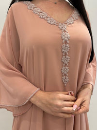 2 Pc Chiffon Handmade Embroidery
