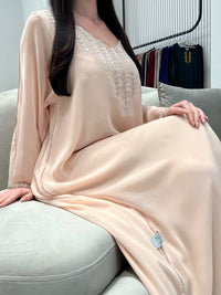 2 Pc Chiffon Handmade Embroidery