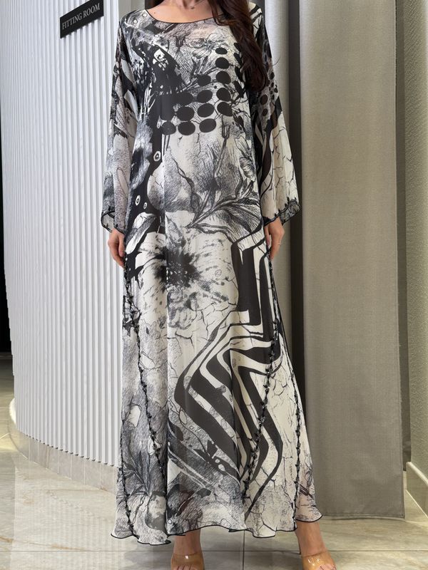 Pure Chiffon Handmade Embroidery