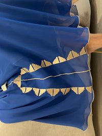تطريز آلي من الشيفون