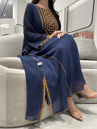 Chiffon Machine Embroidery