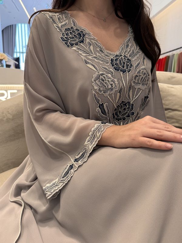 Chiffon Machine Embroidery