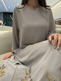 تطريز آلي من الشيفون