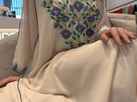 تطريز آلي من الشيفون