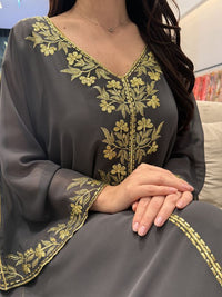 Chiffon Machine Embroidery