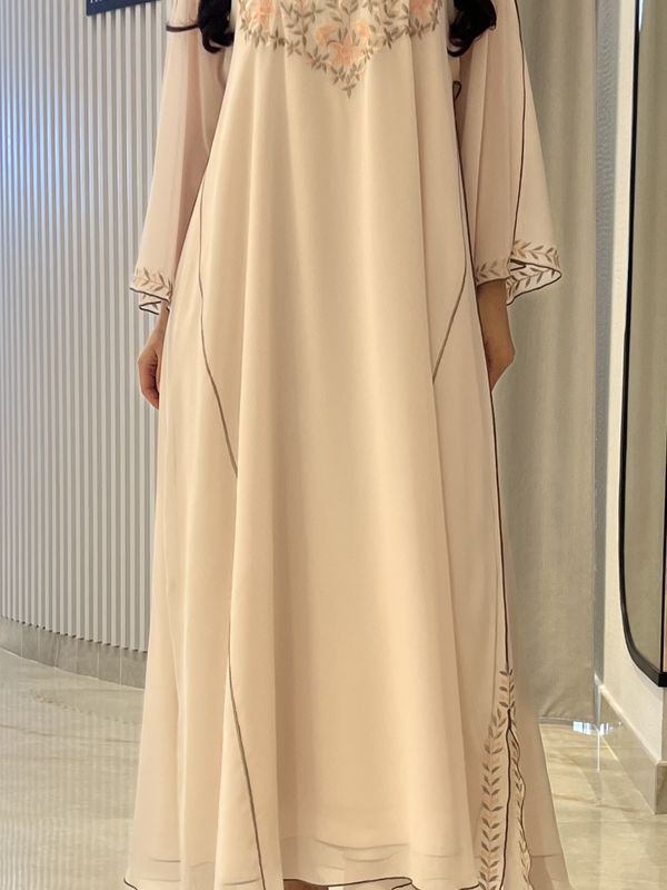 Chiffon Machine Embroidery