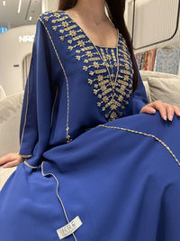 2 Pc Chiffon Handmade Embroidery