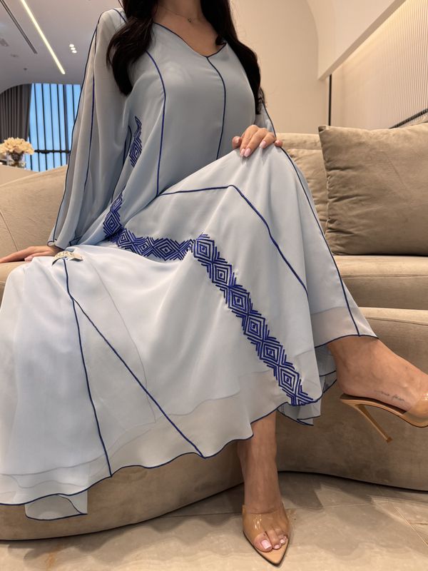 Chiffon Machine Embroidery