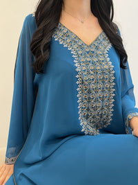 Chiffon Machine Embroidery