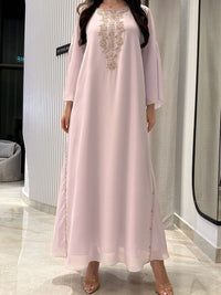 2 Pc Chiffon Handmade Embroidery