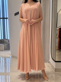 2 Pc Chiffon Handmade Embroidery