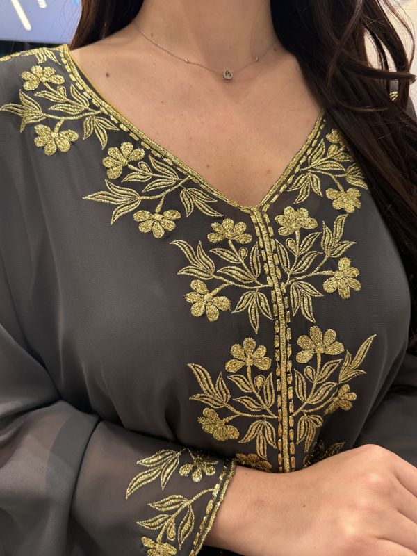 Chiffon Machine Embroidery