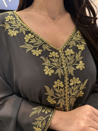 Chiffon Machine Embroidery