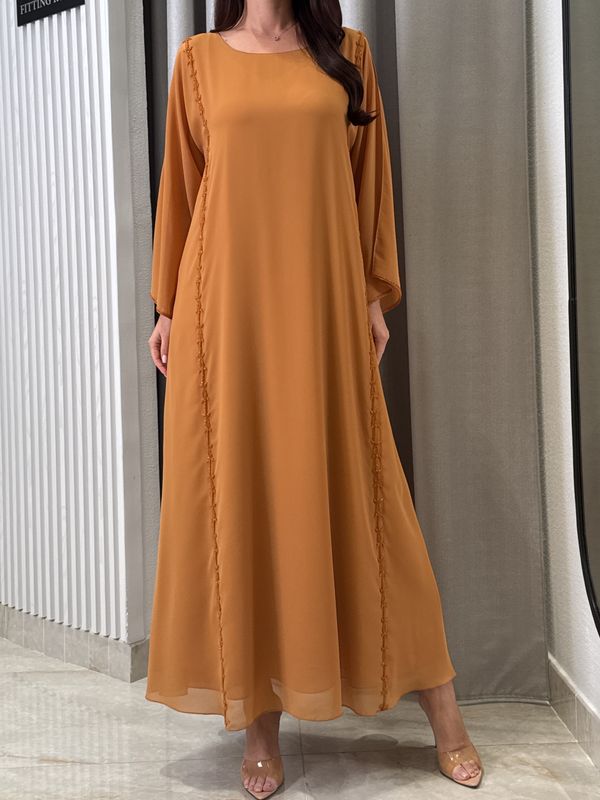 2 Pc Chiffon Handmade Embroidery