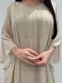 2 Pc Chiffon Handmade Embroidery