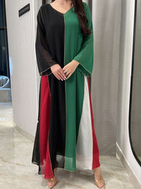 2 pc Chiffon Dress