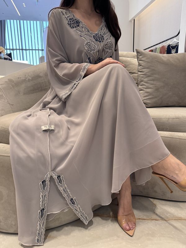 Chiffon Machine Embroidery