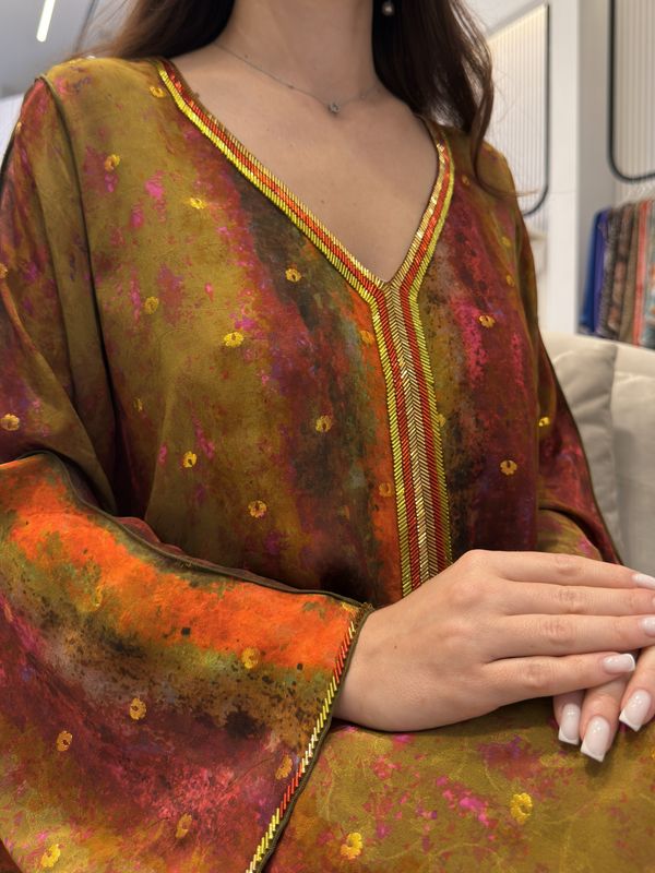 Pure Crepe Jacquard Zari