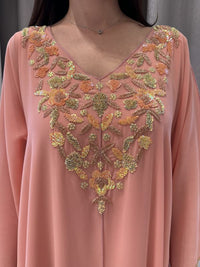 2 Pc Chiffon Handmade Embroidery