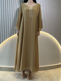 2 Pc Chiffon Handmade Embroidery