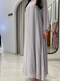 2 Pc Chiffon Handmade Embroidery