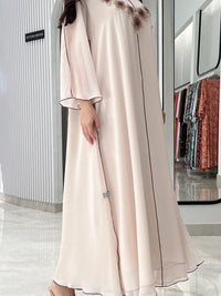 2 Pc Chiffon Handmade Embroidery