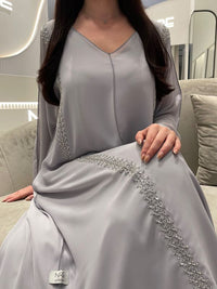2 Pc Chiffon Handmade Embroidery