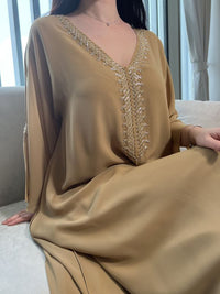 2 Pc Chiffon Handmade Embroidery