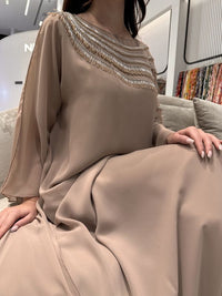 2 Pc Chiffon Handmade Embroidery