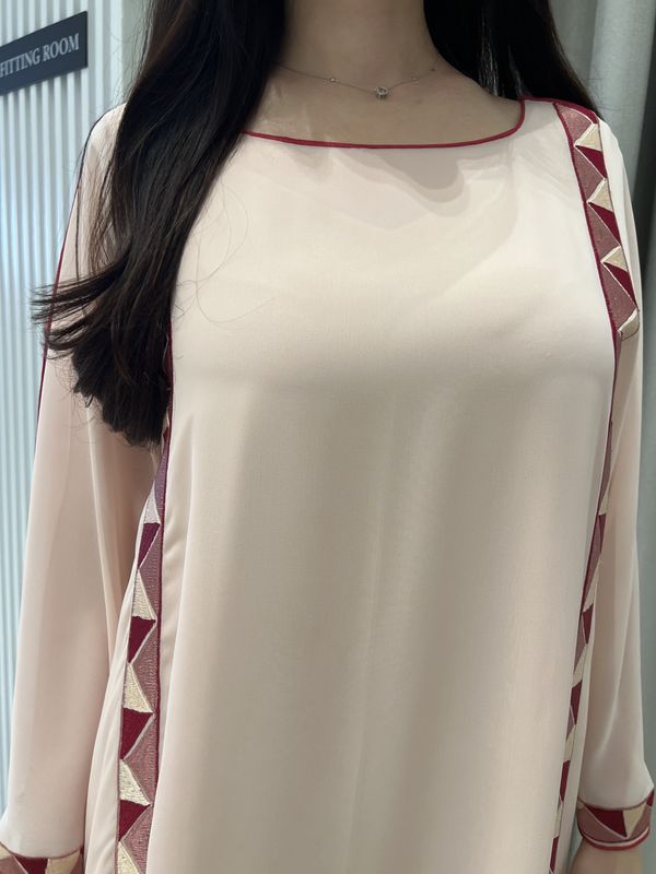 Chiffon Machine Embroidery