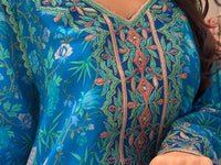 Pure silk linen Embroidery