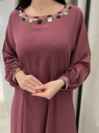 2 Pc Chiffon Handmade Embroidery
