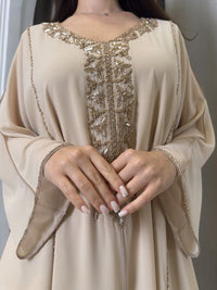 2 Pc Chiffon Handmade Embroidery