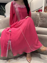 Chiffon Machine Embroidery